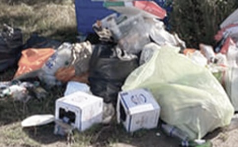 關(guān)于亂扔垃圾看圖寫話作文4篇