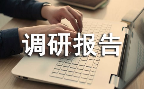 調研報告格式范文