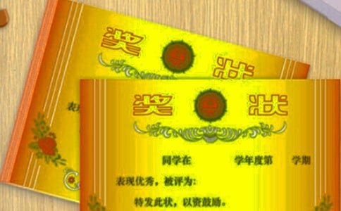 (通用)一張獎狀作文