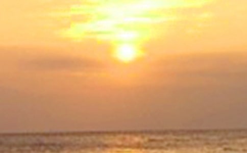 日落黃昏的唯美段落