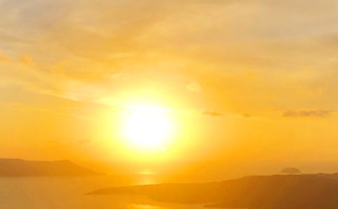 描寫日落黃昏的美句