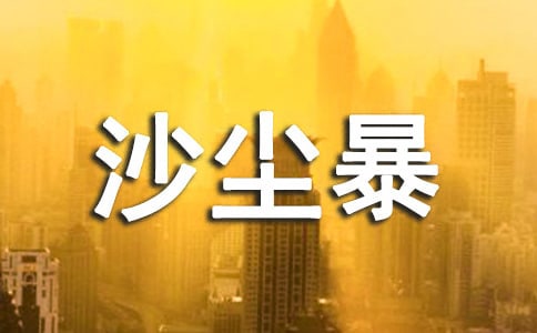 沙塵暴作文【錦集15篇】