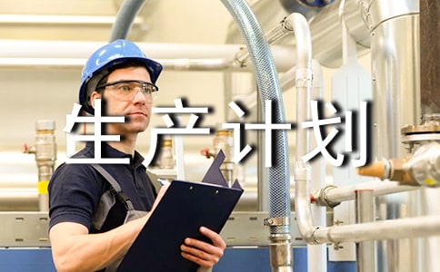 【精選】生產計劃模板匯編五篇