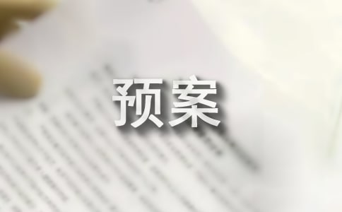 防御風暴工作預案范文