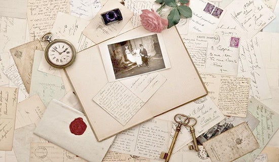 明信片古風(fēng)寄語